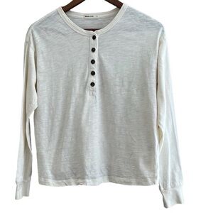 Marine Layer Carter Henley Natural Shirt